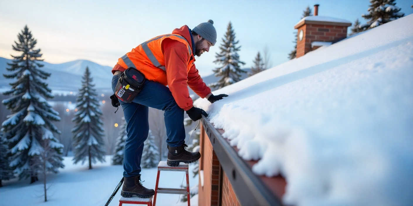 How to Safely Remove Snow and Ice from Your Roof