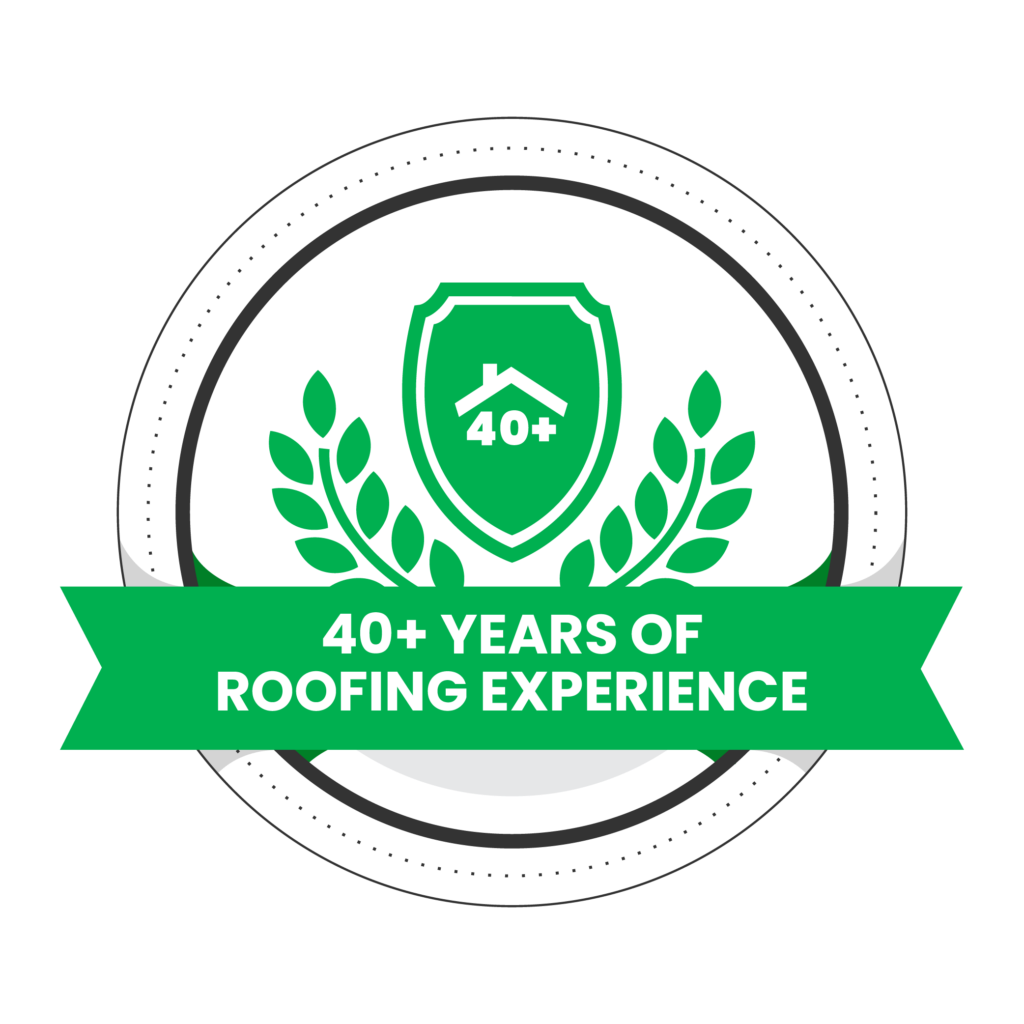 40+ Years of Roofing Experience