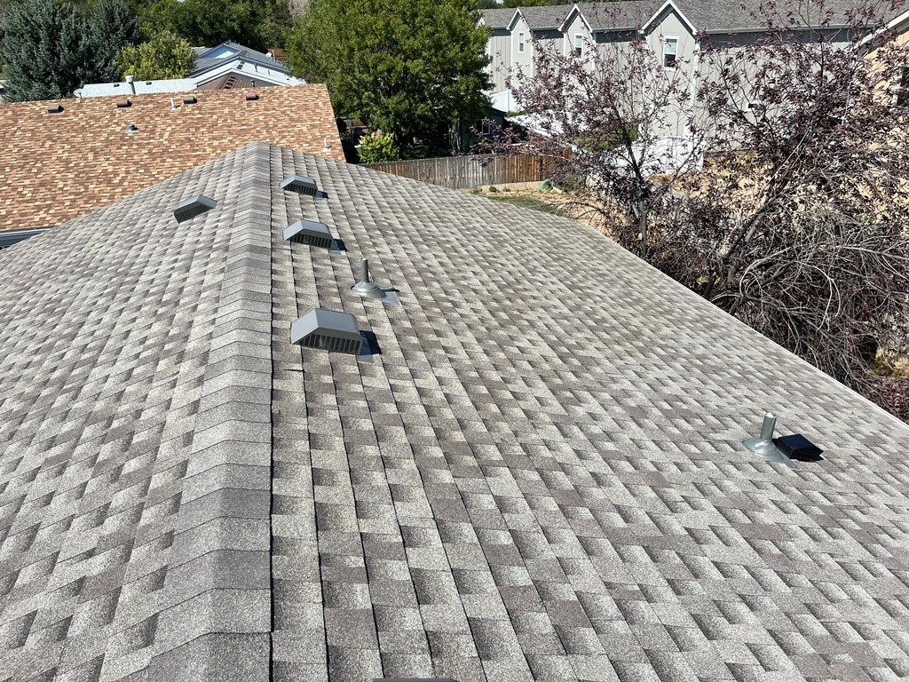Roof after NOCO Roofing replacement
